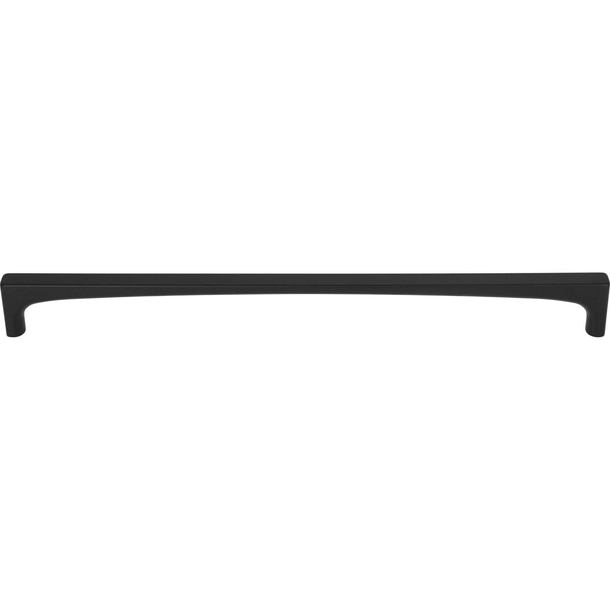 Worldwide Flooring Design Center Riverside Pull 12 Inch (c-c) Flat Black Riverside Pull 12 Inch (c-c) Flat Black Top Knobs Decorative Hardware