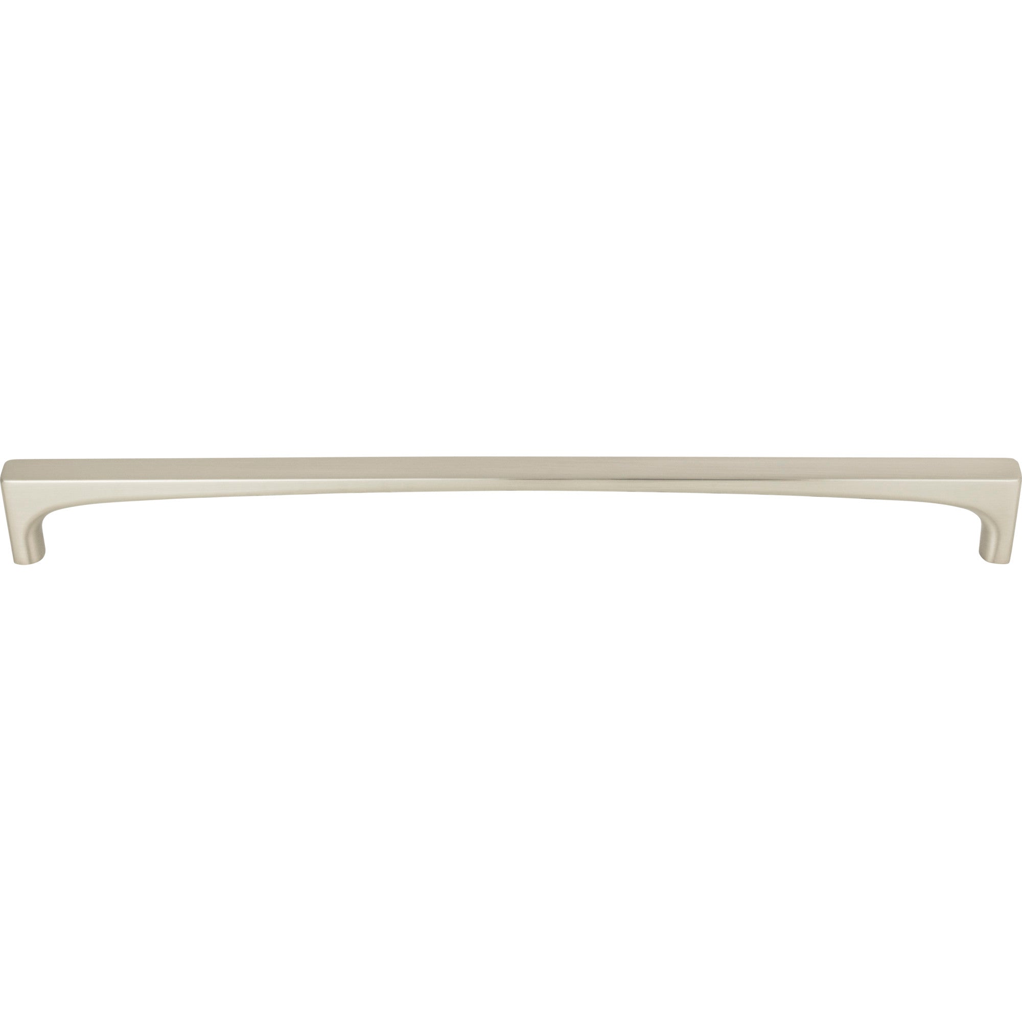 Worldwide Flooring Design Center Riverside Pull 12 Inch (c-c) Brushed Satin Nickel Riverside Pull 12 Inch (c-c) Brushed Satin Nickel Top Knobs Decorative Hardware