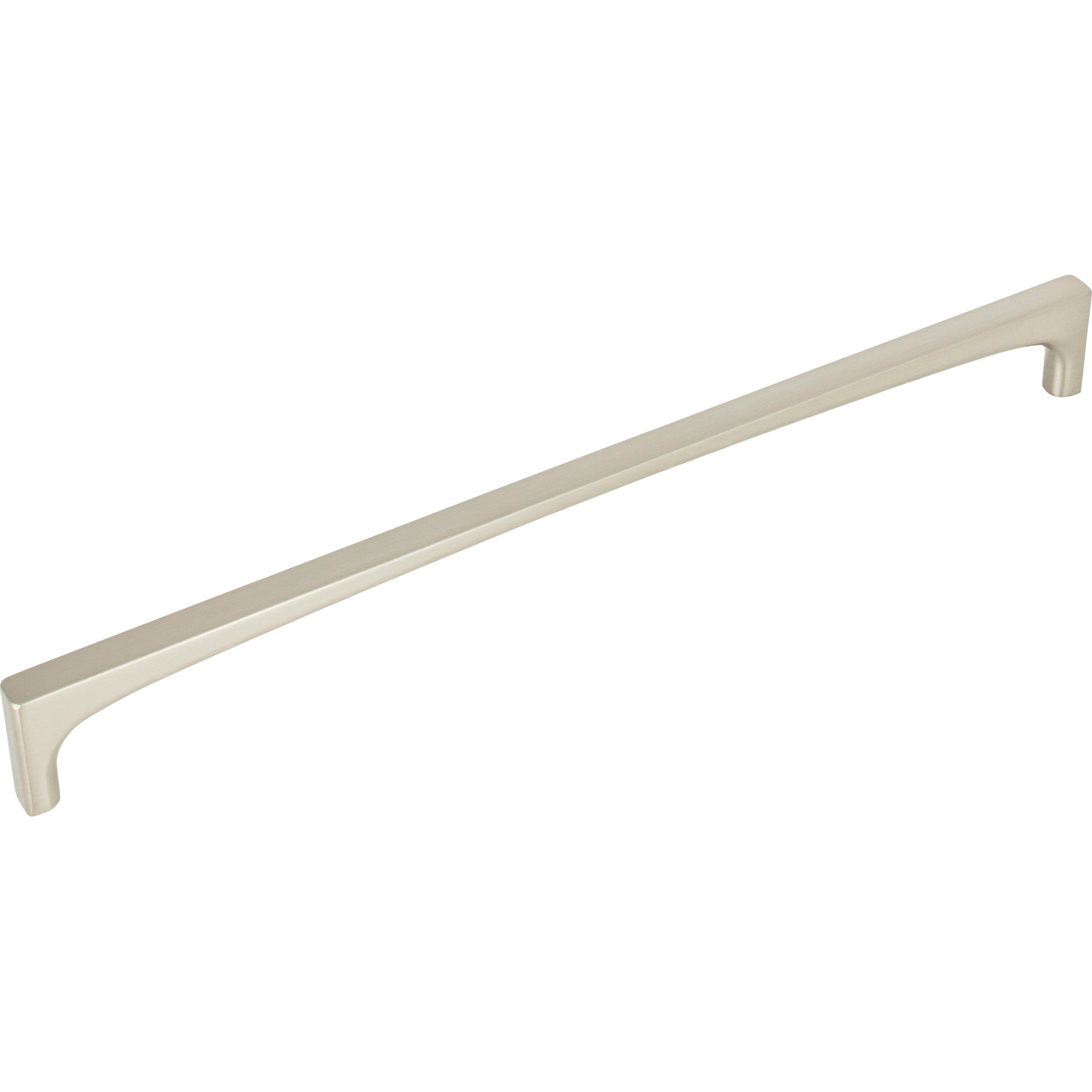 Worldwide Flooring Design Center Riverside Pull 12 Inch (c-c) Brushed Satin Nickel Riverside Pull 12 Inch (c-c) Brushed Satin Nickel Top Knobs Decorative Hardware