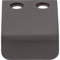 Worldwide Flooring Design Center Tab Pull 1 Inch Flat Black Tab Pull 1 Inch Flat Black Top Knobs Decorative Hardware