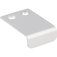 Worldwide Flooring Design Center Tab Pull 1 Inch Polished Chrome Tab Pull 1 Inch Polished Chrome Top Knobs Decorative Hardware