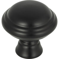 Worldwide Flooring Design Center Henderson Knob 1 1/4 Inch Flat Black Henderson Knob 1 1/4 Inch Flat Black Top Knobs Decorative Hardware