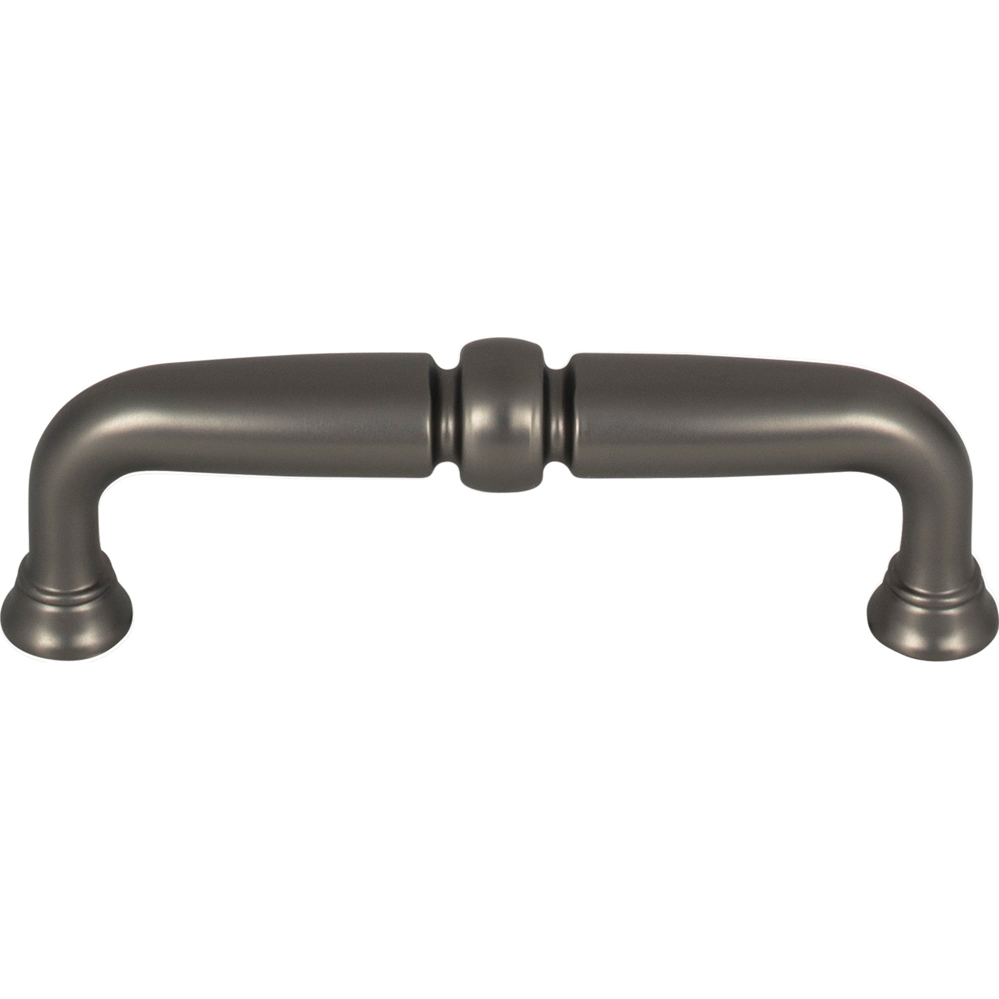 Worldwide Flooring Design Center Henderson Pull 3 3/4 Inch (c-c) Ash Gray Henderson Pull 3 3/4 Inch (c-c) Ash Gray Top Knobs Decorative Hardware
