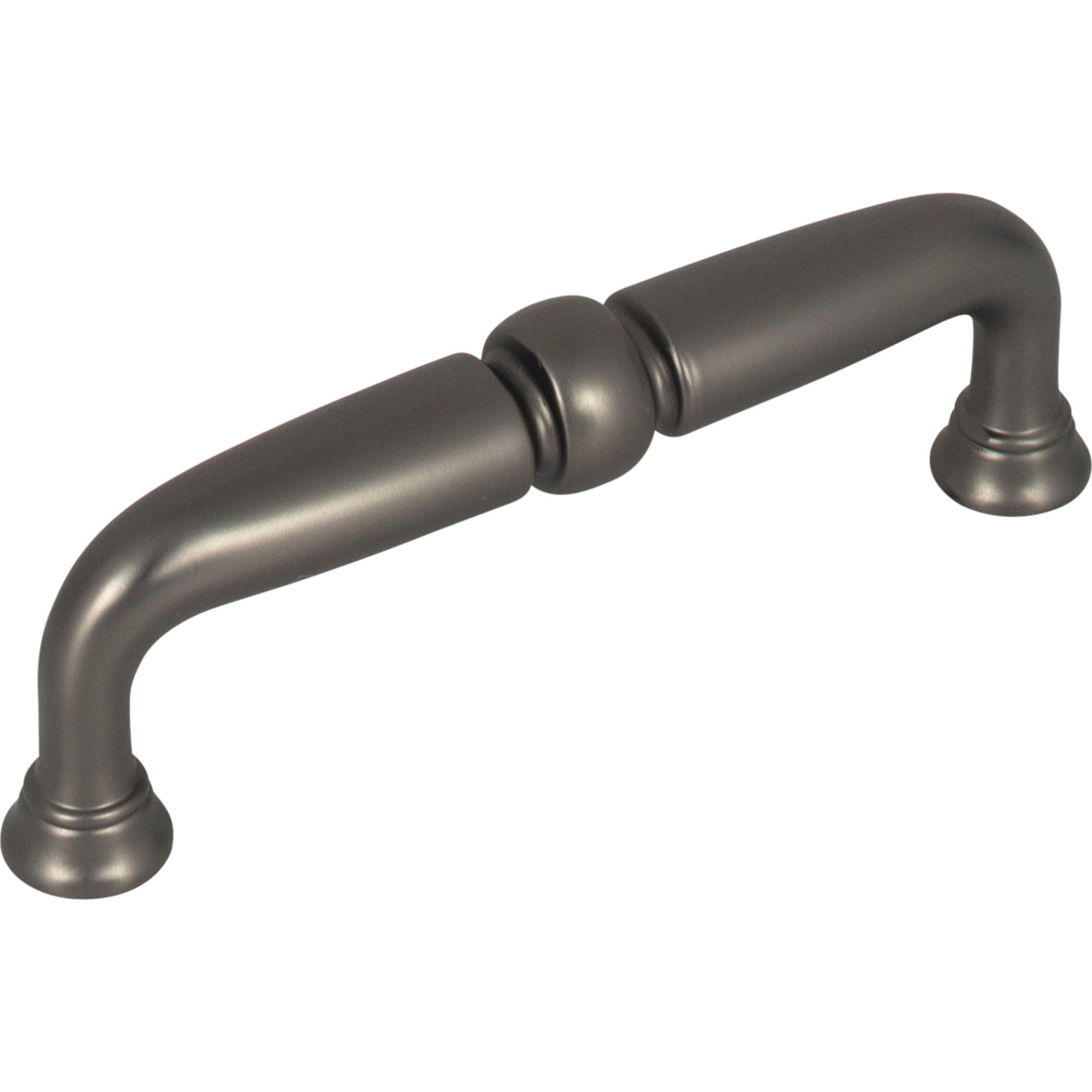 Worldwide Flooring Design Center Henderson Pull 3 3/4 Inch (c-c) Ash Gray Henderson Pull 3 3/4 Inch (c-c) Ash Gray Top Knobs Decorative Hardware