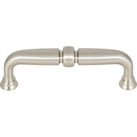 Worldwide Flooring Design Center Henderson Pull 3 3/4 Inch (c-c) Brushed Satin Nickel Henderson Pull 3 3/4 Inch (c-c) Brushed Satin Nickel Top Knobs Decorative Hardware