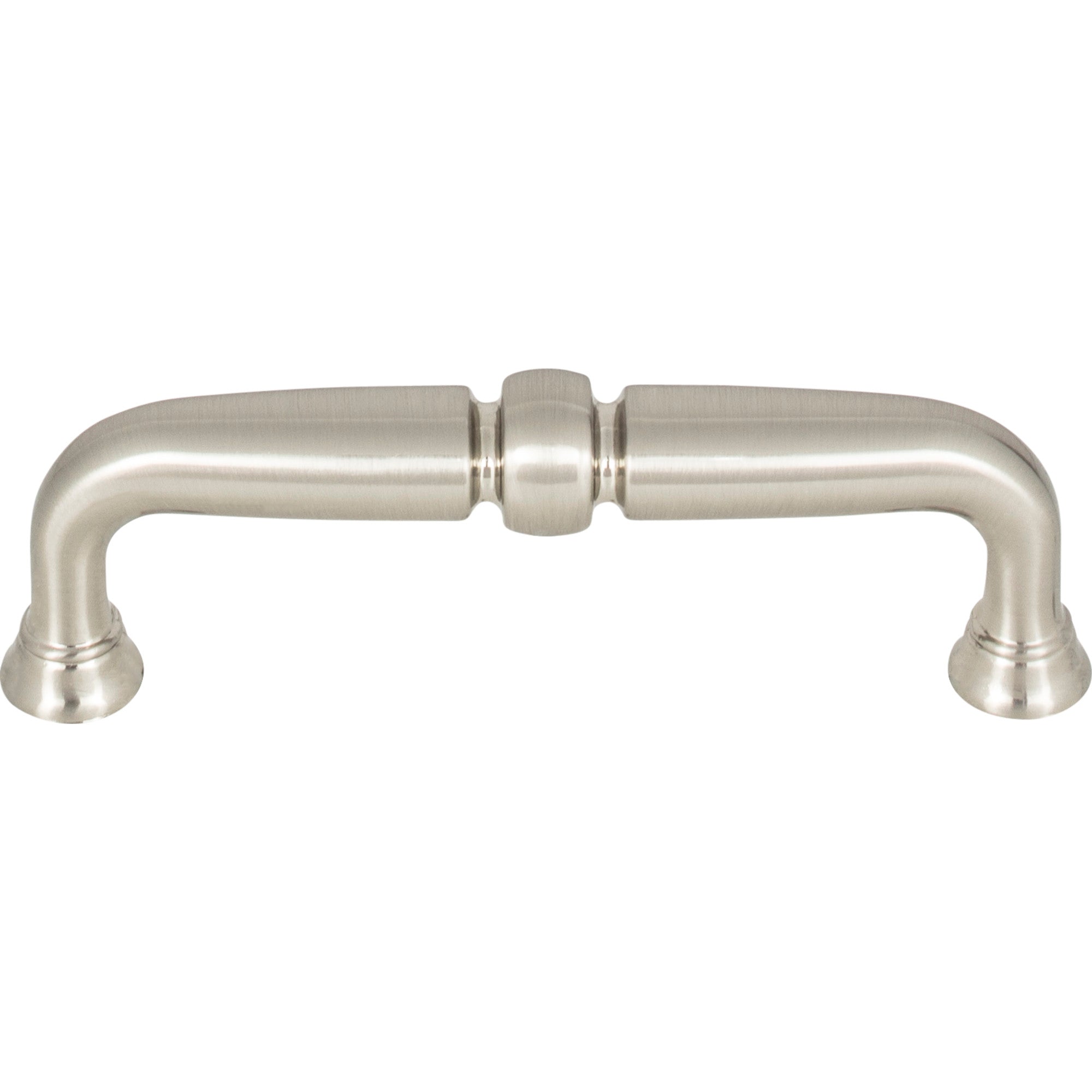 Worldwide Flooring Design Center Henderson Pull 3 3/4 Inch (c-c) Brushed Satin Nickel Henderson Pull 3 3/4 Inch (c-c) Brushed Satin Nickel Top Knobs Decorative Hardware