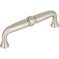 Worldwide Flooring Design Center Henderson Pull 3 3/4 Inch (c-c) Brushed Satin Nickel Henderson Pull 3 3/4 Inch (c-c) Brushed Satin Nickel Top Knobs Decorative Hardware