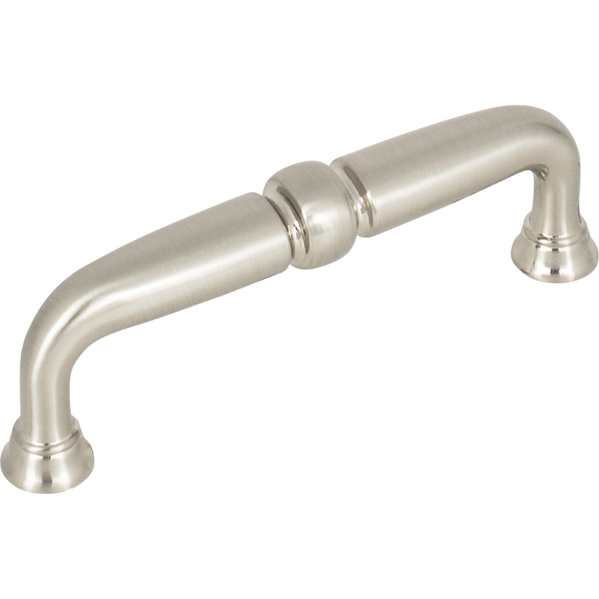 Worldwide Flooring Design Center Henderson Pull 3 3/4 Inch (c-c) Brushed Satin Nickel Henderson Pull 3 3/4 Inch (c-c) Brushed Satin Nickel Top Knobs Decorative Hardware