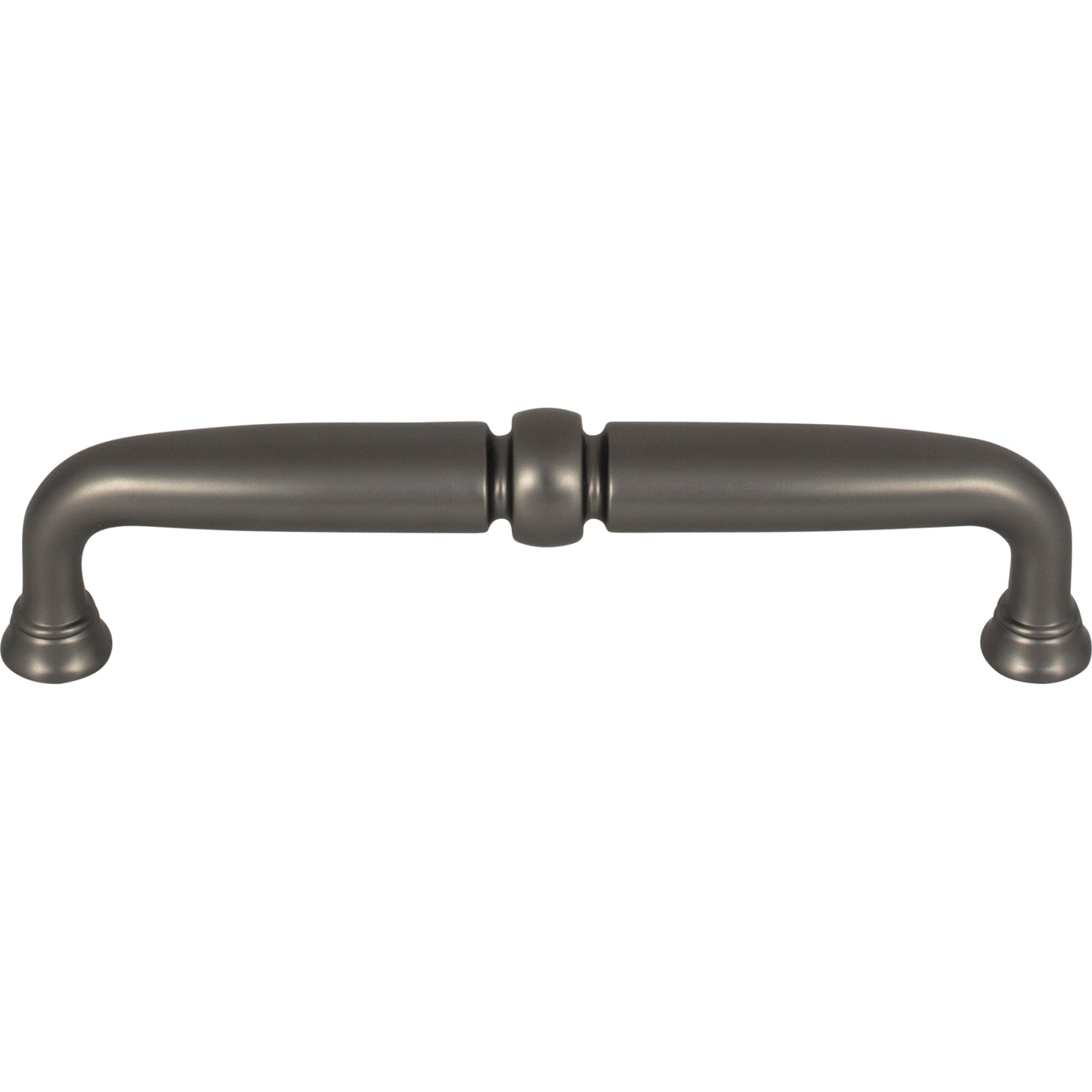 Worldwide Flooring Design Center Henderson Pull 5 1/16 Inch (c-c) Ash Gray Henderson Pull 5 1/16 Inch (c-c) Ash Gray Top Knobs Decorative Hardware