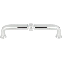 Worldwide Flooring Design Center Henderson Pull 5 1/16 Inch (c-c) Polished Chrome Henderson Pull 5 1/16 Inch (c-c) Polished Chrome Top Knobs Decorative Hardware