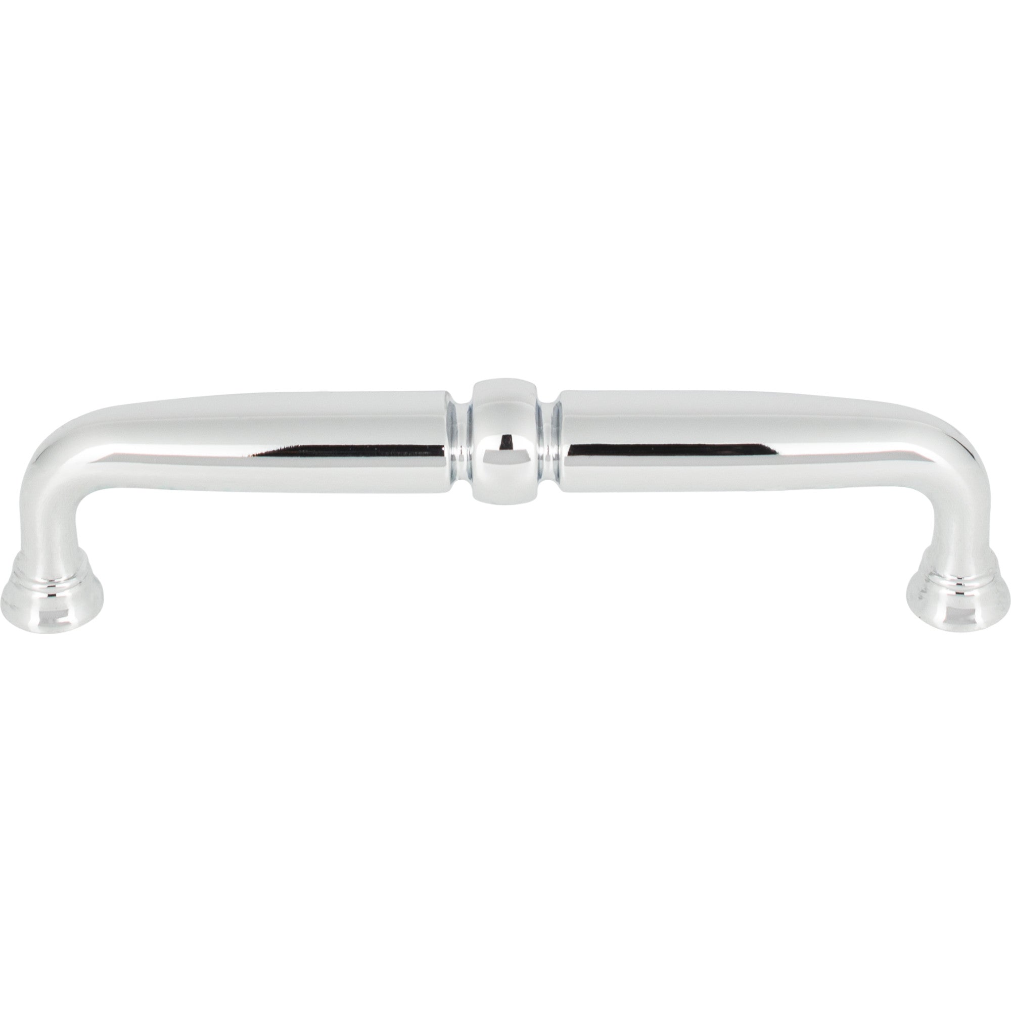 Worldwide Flooring Design Center Henderson Pull 5 1/16 Inch (c-c) Polished Chrome Henderson Pull 5 1/16 Inch (c-c) Polished Chrome Top Knobs Decorative Hardware