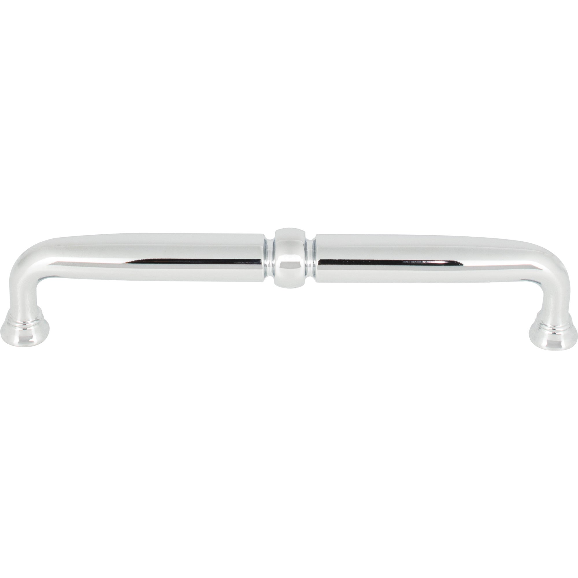 Worldwide Flooring Design Center Henderson Pull 6 5/16 Inch (c-c) Polished Chrome Henderson Pull 6 5/16 Inch (c-c) Polished Chrome Top Knobs Decorative Hardware