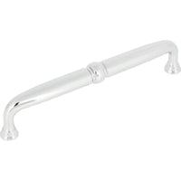 Worldwide Flooring Design Center Henderson Pull 6 5/16 Inch (c-c) Polished Chrome Henderson Pull 6 5/16 Inch (c-c) Polished Chrome Top Knobs Decorative Hardware