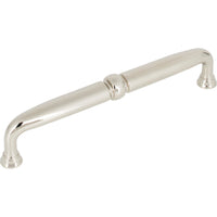 Worldwide Flooring Design Center Henderson Pull 6 5/16 Inch (c-c) Polished Nickel Henderson Pull 6 5/16 Inch (c-c) Polished Nickel Top Knobs Decorative Hardware
