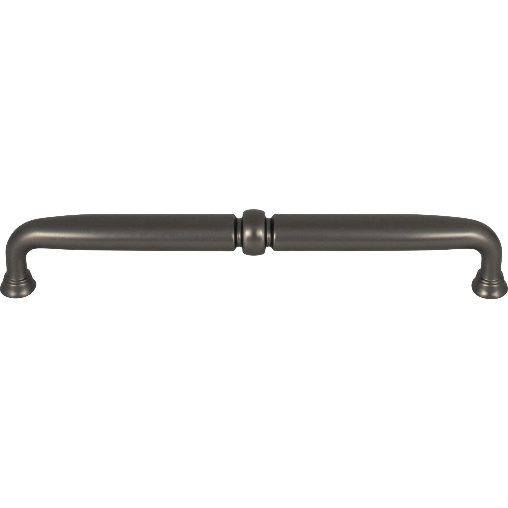 Worldwide Flooring Design Center Henderson Pull 7 9/16 Inch (c-c) Ash Gray Henderson Pull 7 9/16 Inch (c-c) Ash Gray Top Knobs Decorative Hardware