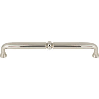 Worldwide Flooring Design Center Henderson Pull 7 9/16 Inch (c-c) Polished Nickel Henderson Pull 7 9/16 Inch (c-c) Polished Nickel Top Knobs Decorative Hardware