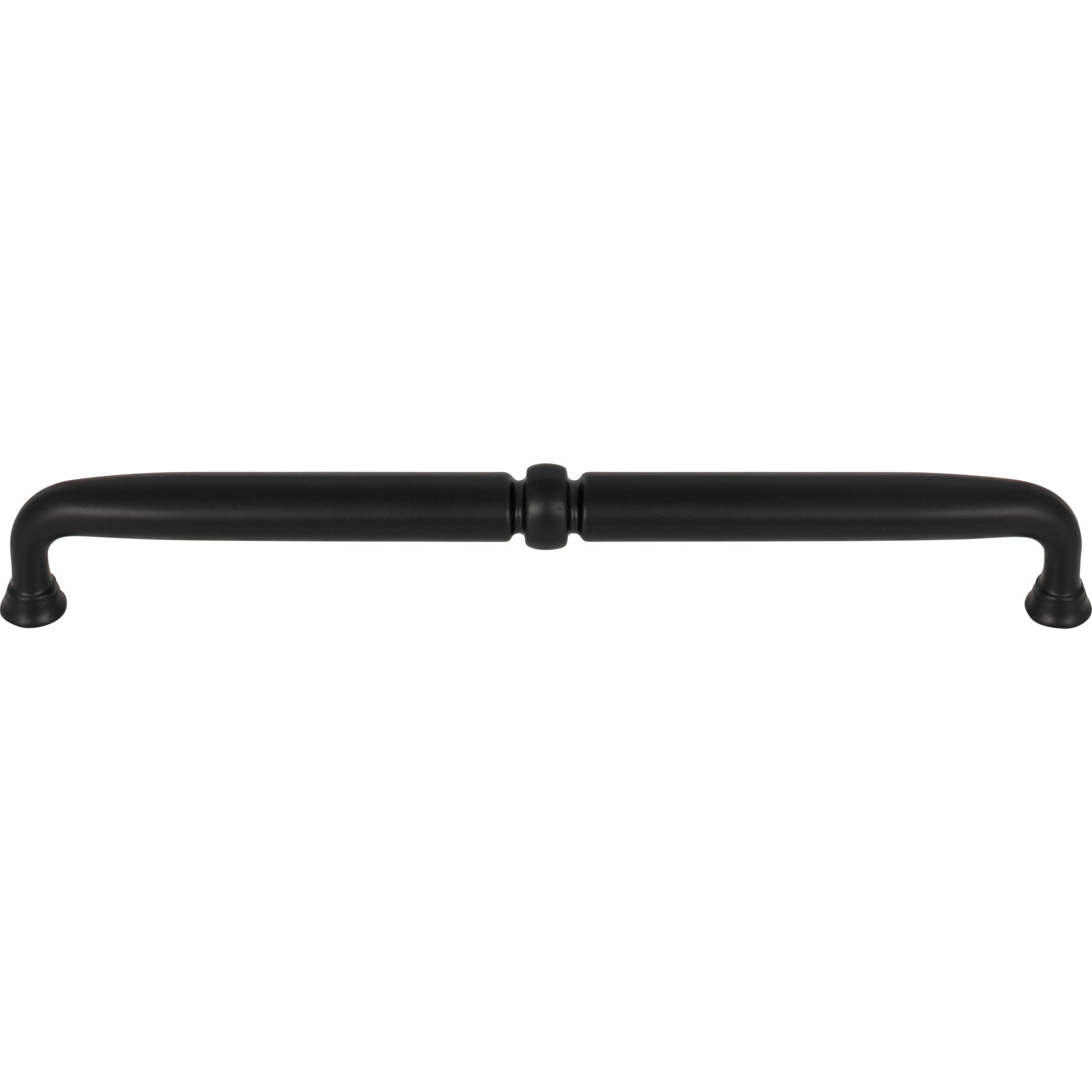 Worldwide Flooring Design Center Henderson Pull 8 13/16 Inch (c-c) Flat Black Henderson Pull 8 13/16 Inch (c-c) Flat Black Top Knobs Decorative Hardware