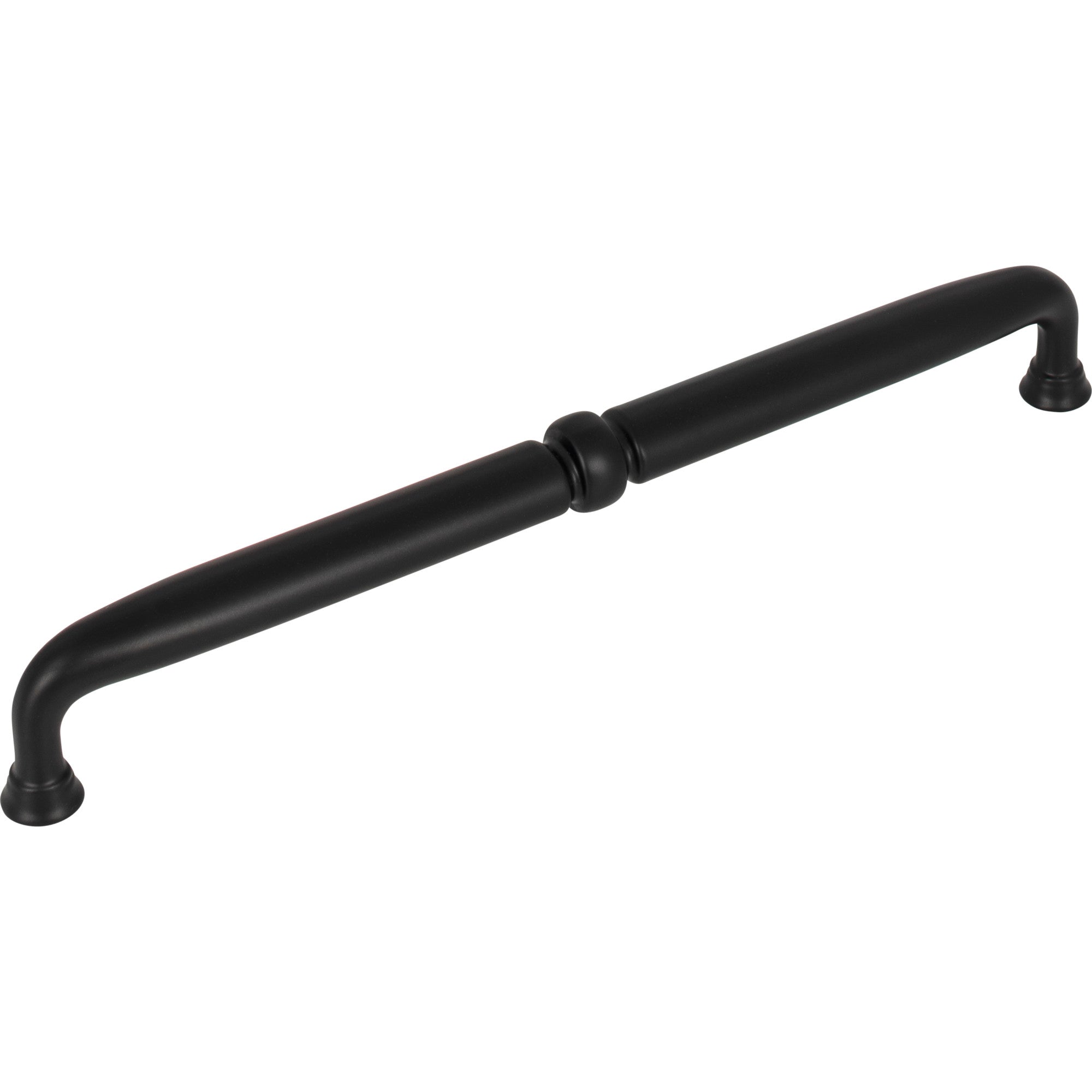 Worldwide Flooring Design Center Henderson Pull 8 13/16 Inch (c-c) Flat Black Henderson Pull 8 13/16 Inch (c-c) Flat Black Top Knobs Decorative Hardware