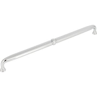 Worldwide Flooring Design Center Henderson Pull 12 Inch (c-c) Polished Chrome Henderson Pull 12 Inch (c-c) Polished Chrome Top Knobs Decorative Hardware