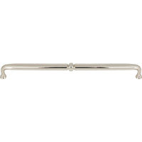 Worldwide Flooring Design Center Henderson Pull 12 Inch (c-c) Polished Nickel Henderson Pull 12 Inch (c-c) Polished Nickel Top Knobs Decorative Hardware