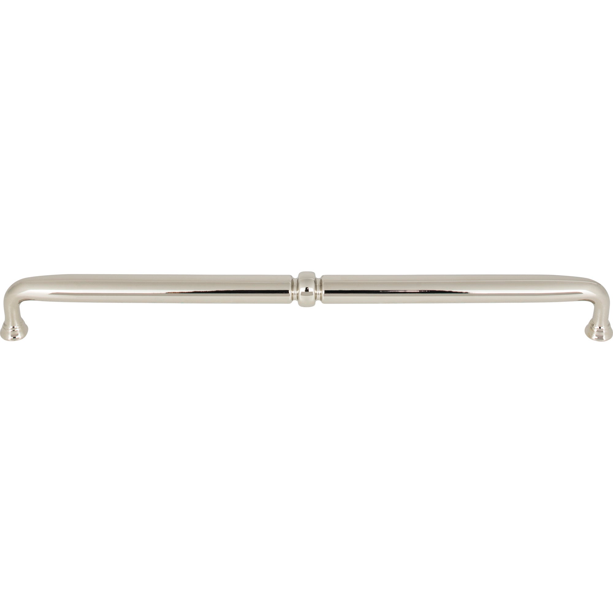 Worldwide Flooring Design Center Henderson Pull 12 Inch (c-c) Polished Nickel Henderson Pull 12 Inch (c-c) Polished Nickel Top Knobs Decorative Hardware