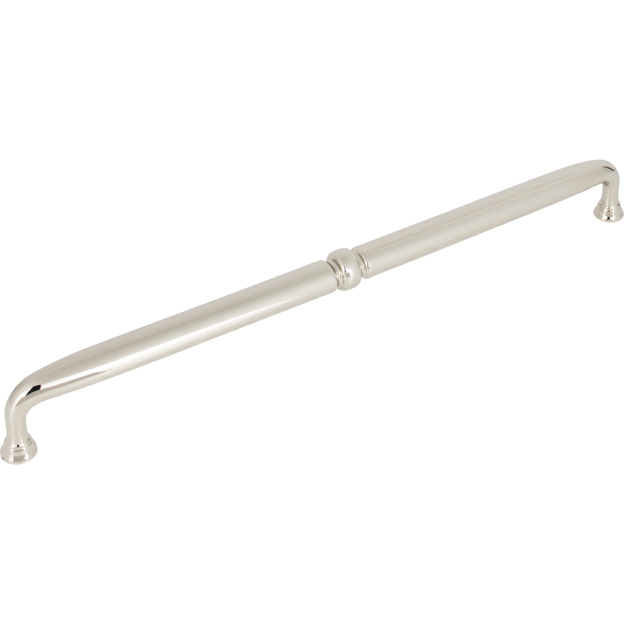 Worldwide Flooring Design Center Henderson Pull 12 Inch (c-c) Polished Nickel Henderson Pull 12 Inch (c-c) Polished Nickel Top Knobs Decorative Hardware