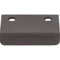 Worldwide Flooring Design Center Tab Pull 2 Inch Flat Black Tab Pull 2 Inch Flat Black Top Knobs Decorative Hardware