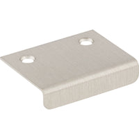Worldwide Flooring Design Center Tab Pull 2 Inch Brushed Satin Nickel Tab Pull 2 Inch Brushed Satin Nickel Top Knobs Decorative Hardware