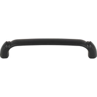 Worldwide Flooring Design Center Pomander Pull 5 1/16 Inch (c-c) Flat Black Pomander Pull 5 1/16 Inch (c-c) Flat Black Top Knobs Decorative Hardware