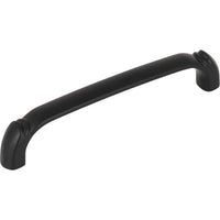 Worldwide Flooring Design Center Pomander Pull 5 1/16 Inch (c-c) Flat Black Pomander Pull 5 1/16 Inch (c-c) Flat Black Top Knobs Decorative Hardware