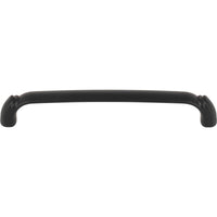 Worldwide Flooring Design Center Pomander Pull 6 5/16 Inch (c-c) Flat Black Pomander Pull 6 5/16 Inch (c-c) Flat Black Top Knobs Decorative Hardware