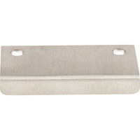 Worldwide Flooring Design Center Tab Pull 3 Inch Brushed Satin Nickel Tab Pull 3 Inch Brushed Satin Nickel Top Knobs Decorative Hardware