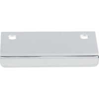 Worldwide Flooring Design Center Tab Pull 3 Inch Polished Chrome Tab Pull 3 Inch Polished Chrome Top Knobs Decorative Hardware