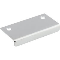 Worldwide Flooring Design Center Tab Pull 3 Inch Polished Chrome Tab Pull 3 Inch Polished Chrome Top Knobs Decorative Hardware