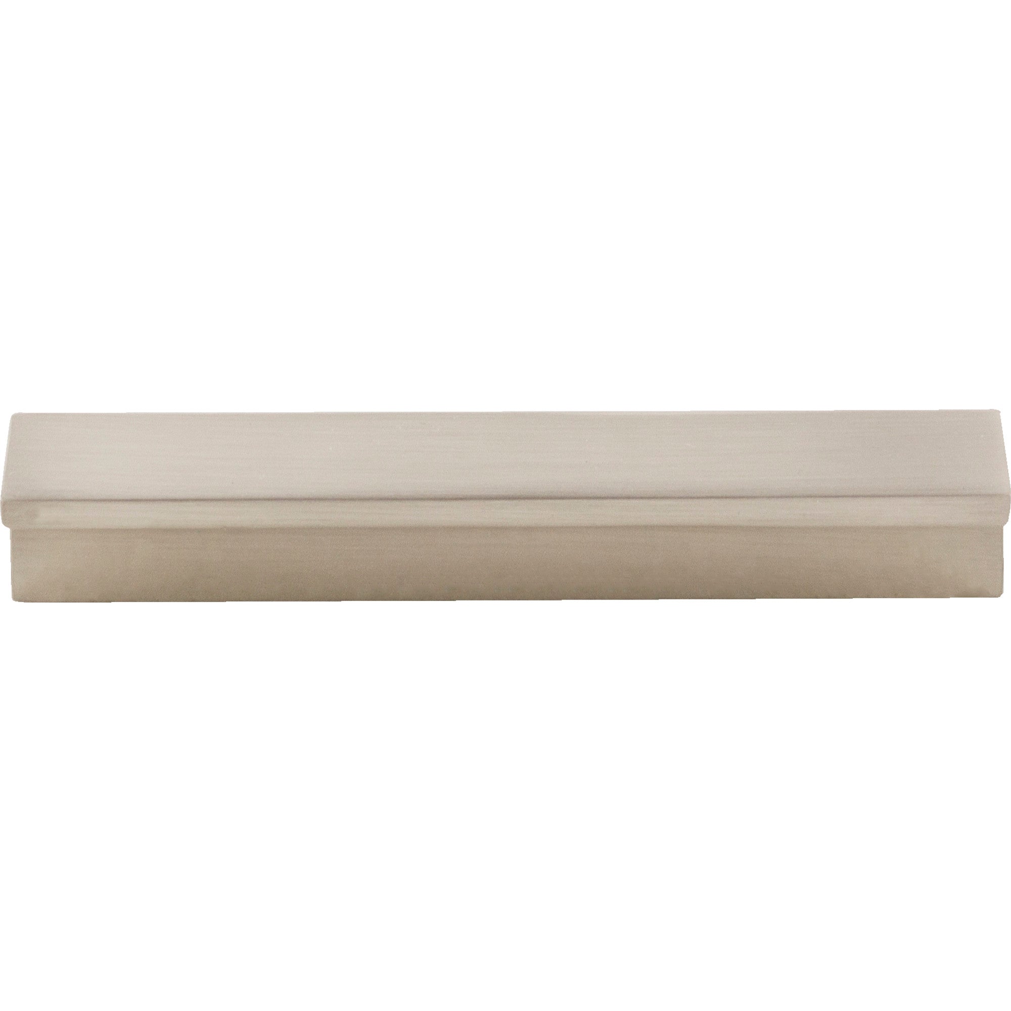 Worldwide Flooring Design Center Minetta Tab Pull 3 3/4 Inch (c-c) Brushed Satin Nickel Minetta Tab Pull 3 3/4 Inch (c-c) Brushed Satin Nickel Top Knobs Decorative Hardware