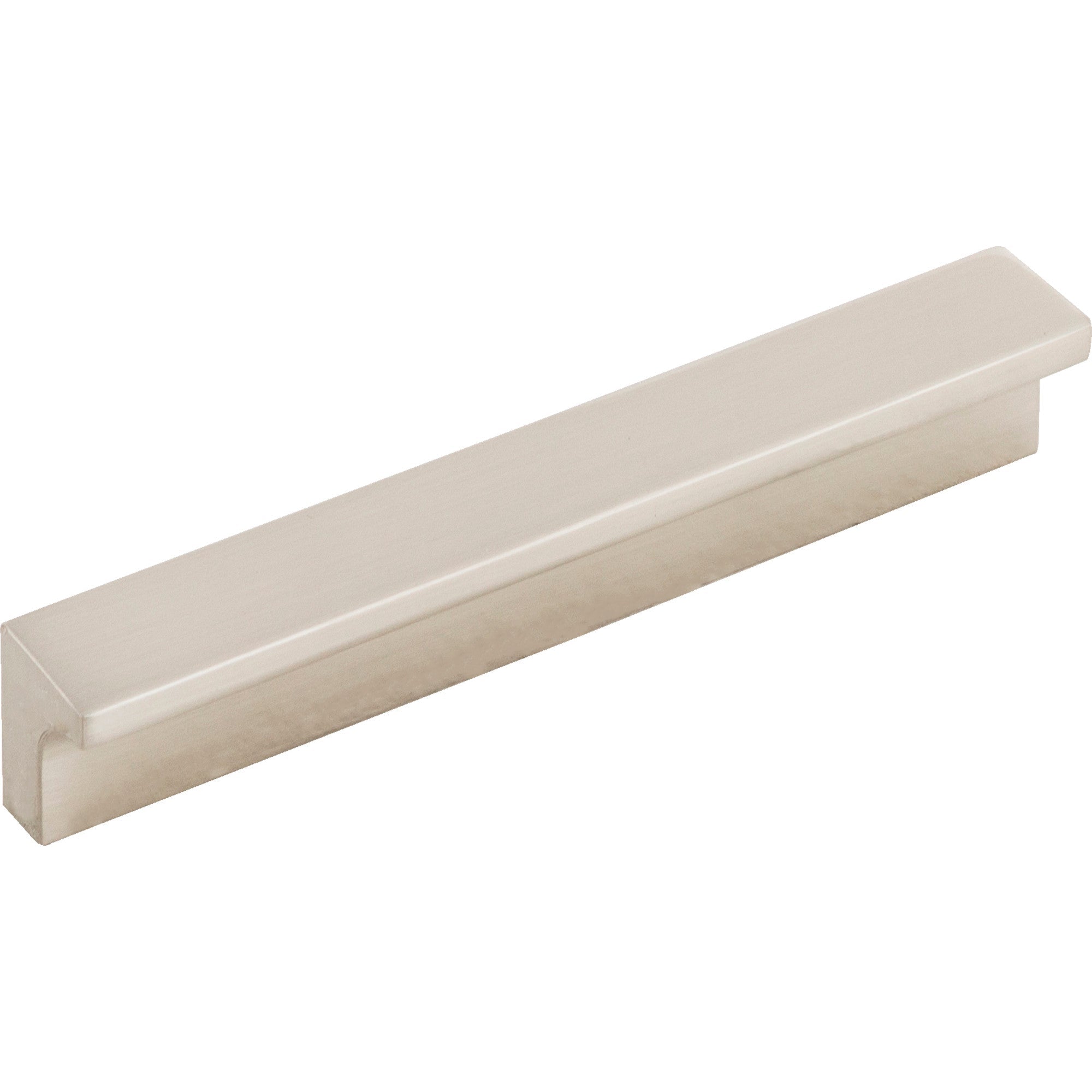 Worldwide Flooring Design Center Minetta Tab Pull 3 3/4 Inch (c-c) Brushed Satin Nickel Minetta Tab Pull 3 3/4 Inch (c-c) Brushed Satin Nickel Top Knobs Decorative Hardware