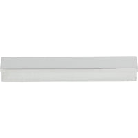 Worldwide Flooring Design Center Minetta Tab Pull 3 3/4 Inch (c-c) Polished Chrome Minetta Tab Pull 3 3/4 Inch (c-c) Polished Chrome Top Knobs Decorative Hardware