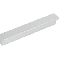 Worldwide Flooring Design Center Minetta Tab Pull 3 3/4 Inch (c-c) Polished Chrome Minetta Tab Pull 3 3/4 Inch (c-c) Polished Chrome Top Knobs Decorative Hardware