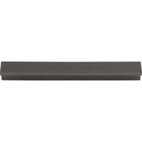 Worldwide Flooring Design Center Minetta Tab Pull 5 1/16 Inch (c-c) Ash Gray Minetta Tab Pull 5 1/16 Inch (c-c) Ash Gray Top Knobs Decorative Hardware