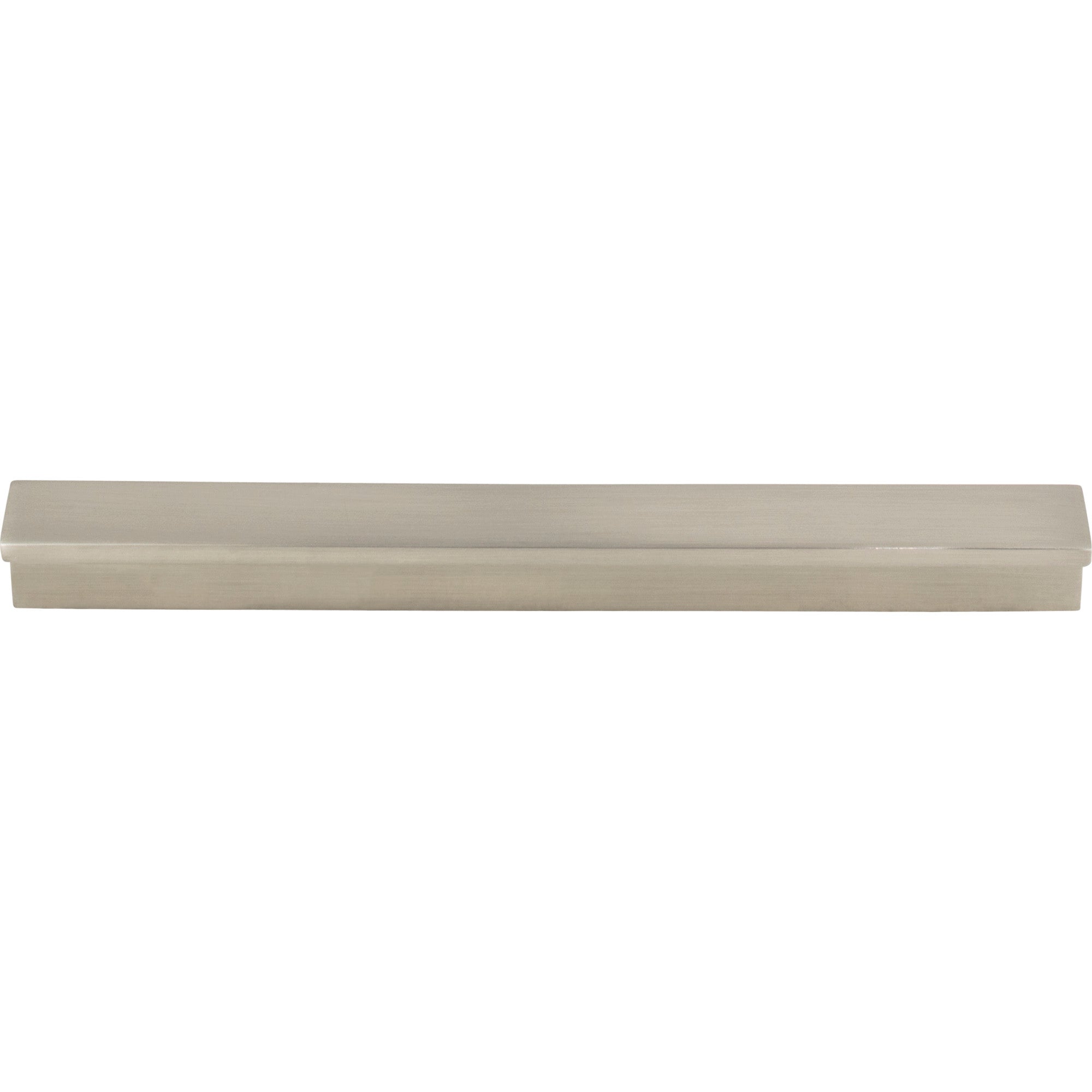 Worldwide Flooring Design Center Minetta Tab Pull 6 5/16 Inch (c-c) Brushed Satin Nickel Minetta Tab Pull 6 5/16 Inch (c-c) Brushed Satin Nickel Top Knobs Decorative Hardware