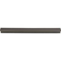 Worldwide Flooring Design Center Minetta Tab Pull 8 13/16 Inch (c-c) Ash Gray Minetta Tab Pull 8 13/16 Inch (c-c) Ash Gray Top Knobs Decorative Hardware