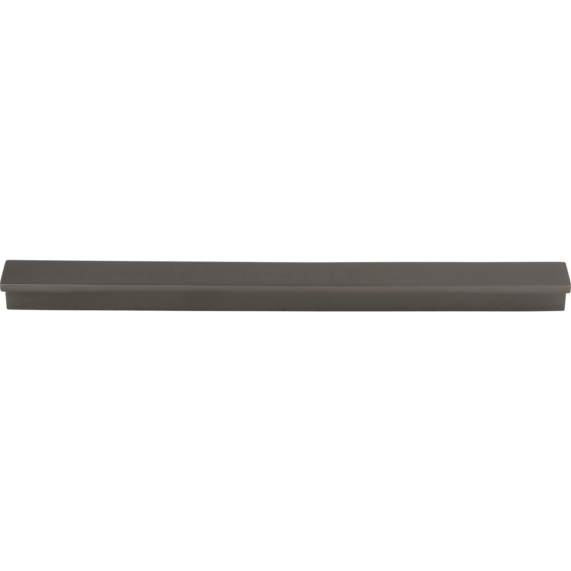 Worldwide Flooring Design Center Minetta Tab Pull 8 13/16 Inch (c-c) Ash Gray Minetta Tab Pull 8 13/16 Inch (c-c) Ash Gray Top Knobs Decorative Hardware