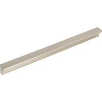 Worldwide Flooring Design Center Minetta Tab Pull 8 13/16 Inch (c-c) Brushed Satin Nickel Minetta Tab Pull 8 13/16 Inch (c-c) Brushed Satin Nickel Top Knobs Decorative Hardware