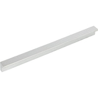 Worldwide Flooring Design Center Minetta Tab Pull 8 13/16 Inch (c-c) Polished Chrome Minetta Tab Pull 8 13/16 Inch (c-c) Polished Chrome Top Knobs Decorative Hardware