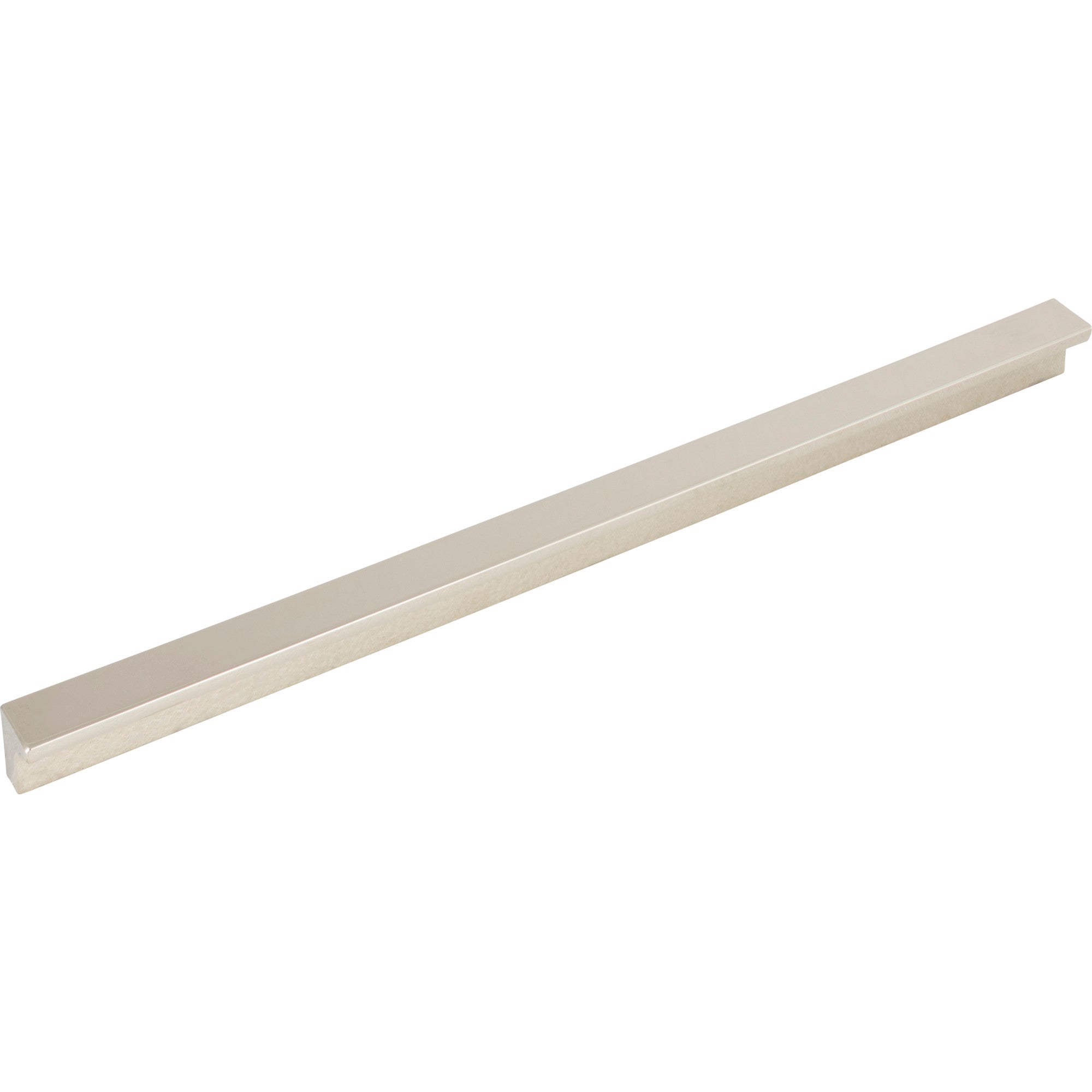 Worldwide Flooring Design Center Minetta Tab Pull 12 Inch (c-c) Polished Nickel Minetta Tab Pull 12 Inch (c-c) Polished Nickel Top Knobs Decorative Hardware