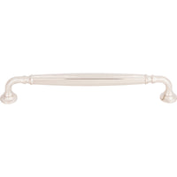 Worldwide Flooring Design Center Barrow Pull 7 9/16 Inch (c-c) Polished Nickel Barrow Pull 7 9/16 Inch (c-c) Polished Nickel Top Knobs Decorative Hardware