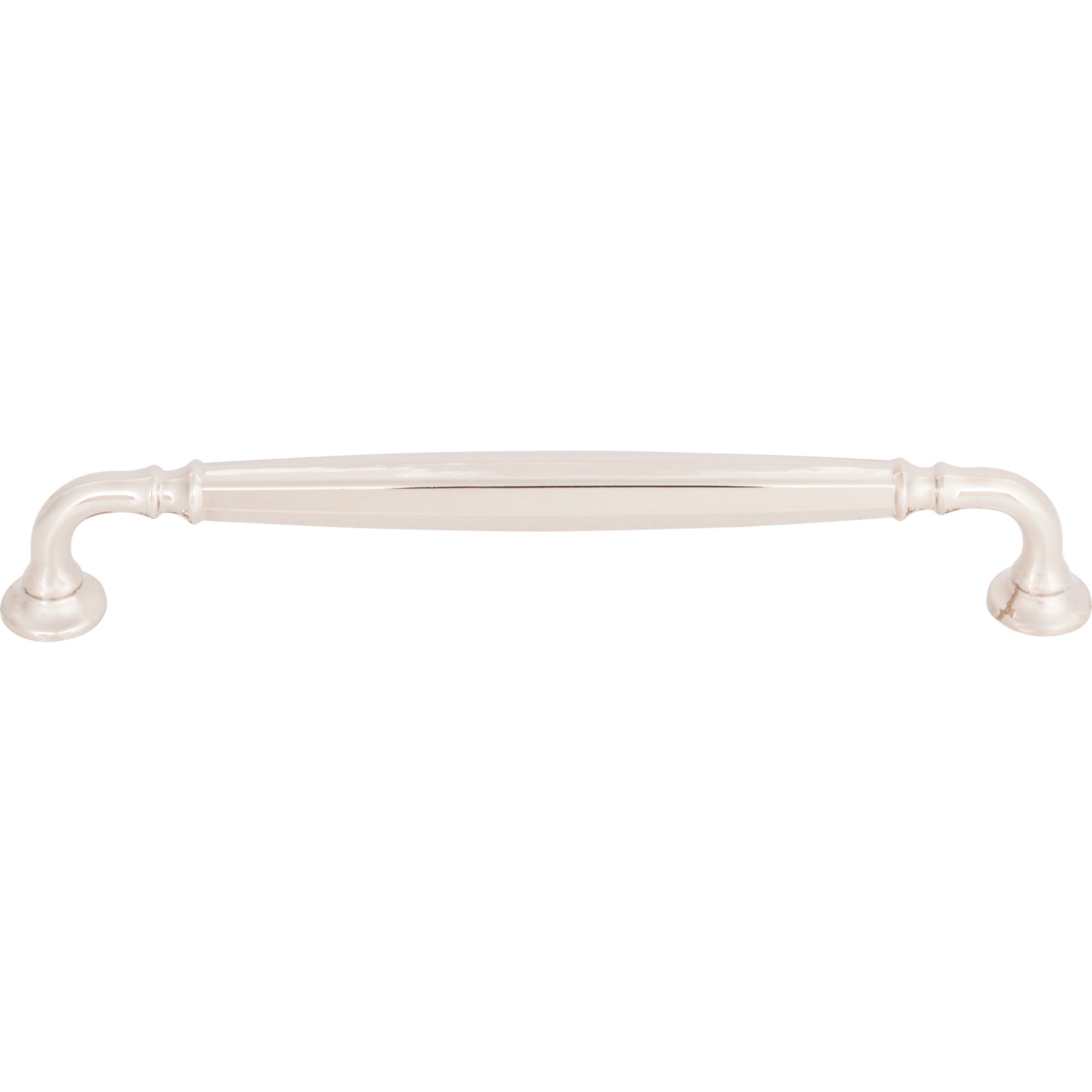 Worldwide Flooring Design Center Barrow Pull 7 9/16 Inch (c-c) Polished Nickel Barrow Pull 7 9/16 Inch (c-c) Polished Nickel Top Knobs Decorative Hardware