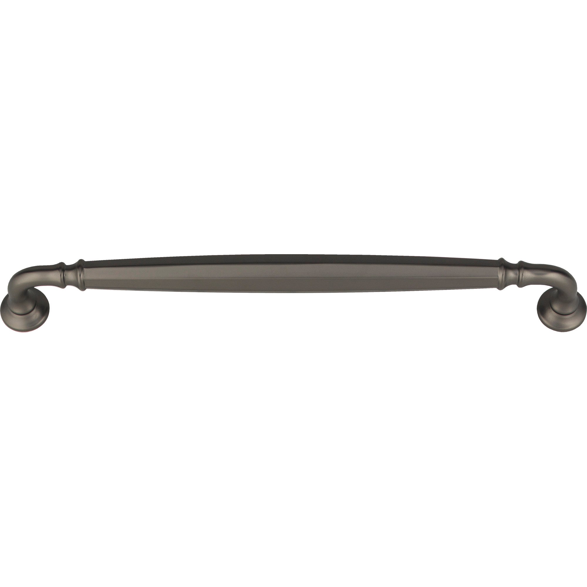 Worldwide Flooring Design Center Barrow Pull 8 13/16 Inch (c-c) Ash Gray Barrow Pull 8 13/16 Inch (c-c) Ash Gray Top Knobs Decorative Hardware