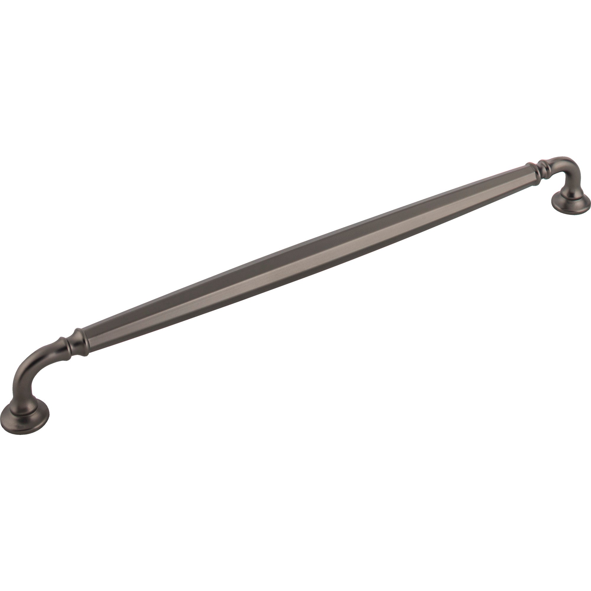 Worldwide Flooring Design Center Barrow Pull 12 Inch (c-c) Ash Gray Barrow Pull 12 Inch (c-c) Ash Gray Top Knobs Decorative Hardware