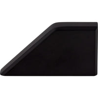Worldwide Flooring Design Center Tapered Knob 1 Inch (c-c) Flat Black Tapered Knob 1 Inch (c-c) Flat Black Top Knobs Decorative Hardware